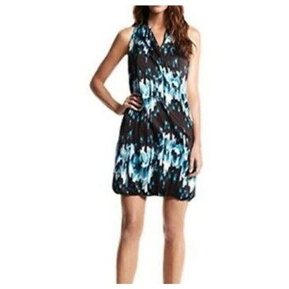 Derek Lam for Design Nation Women's Faux Wrap Bubble Hem Mini Dress Size XL - Picture 1 of 13